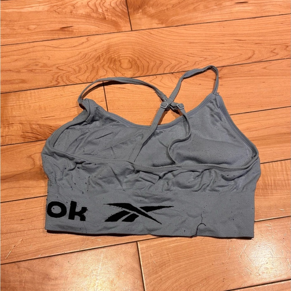 Reebok Women's Blue Sports Bra